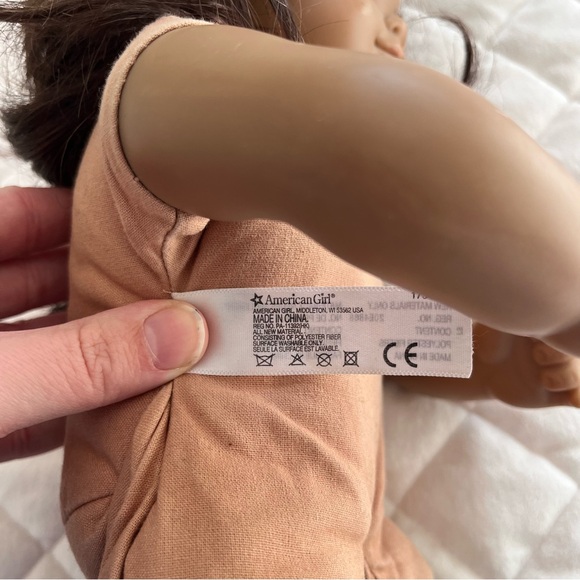 American Girl Bitty Baby brown skin, eyes, and hair - Picture 4 of 6